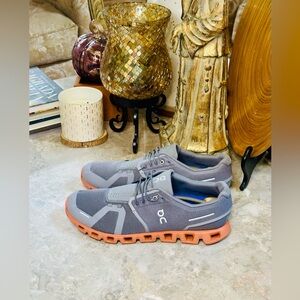 MEN’S ON CLOUD RUNNING SHOES SWISS ENGINEERING OC Gray/orange Size 11.5